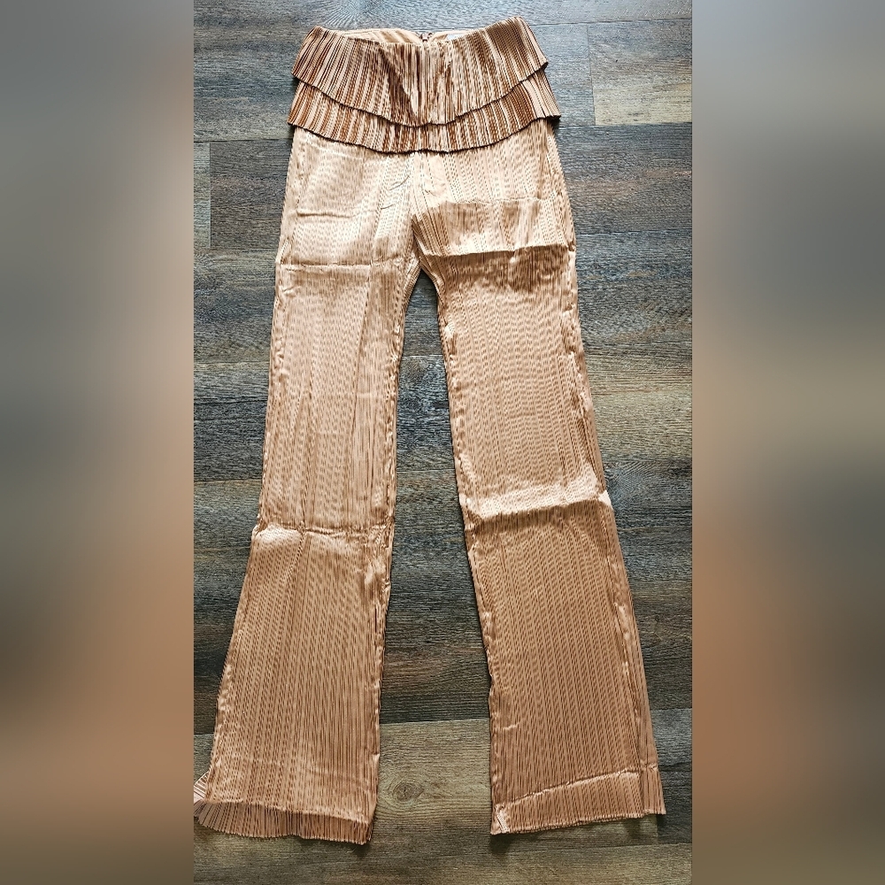 Andrea Iyamah Linea Pants In Toffee S